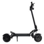 A Fighter 11 electric scooter in black with a white background.