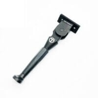 A handle on a white background.
